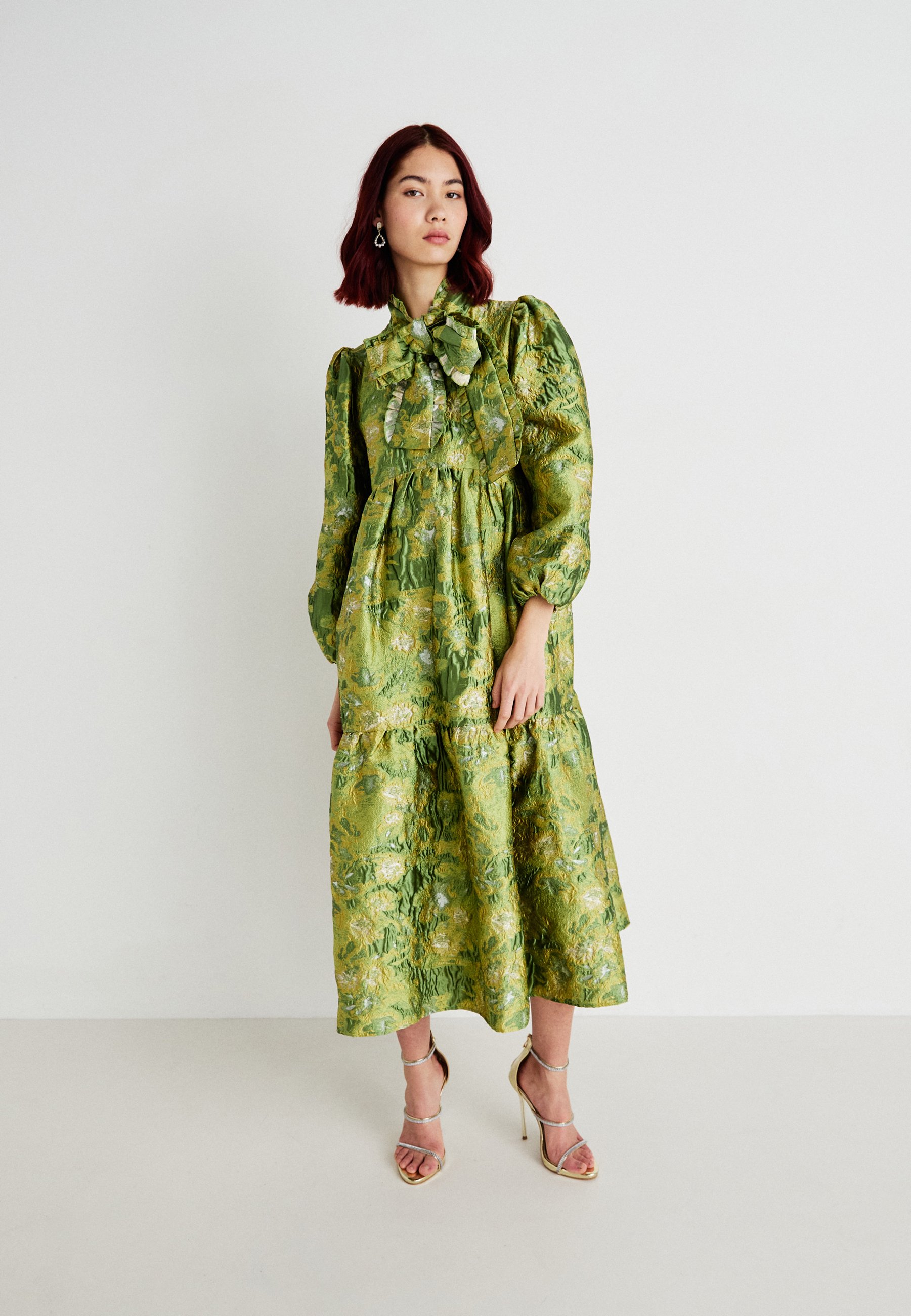 英国発 Sister Jane シスタージェーン Nord Jacquard Bow Dress 英国発 Sister Jane シスタージェーン Nord Jacquard Bow Dress