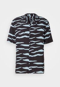 SHIRT HONOLULU RELAXED STRAIGHT FIT PRINTED WITH LOGOED BADGE - Shirt - black