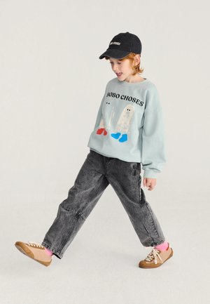 Bobo Choses, BOOTY GHOSTS UNISEX - Sweatshirt - light blue