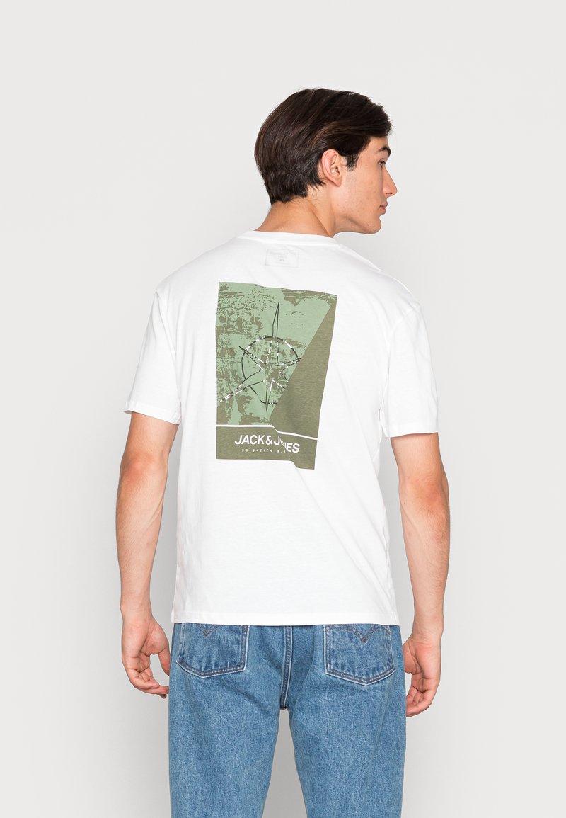 Jack & Jones JCOBOOSTER TEE CREW NECK - Camiseta Estampada - Navy