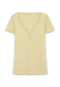 PLAIN - T-shirt basic - giallo chiaro