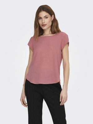 S/S SOLID NOOS PTM - T-shirt - bas - dusty rose
