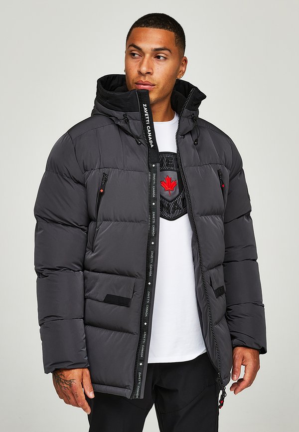 MATTORI PUFFER JACKET - Winter coat - asphalt4