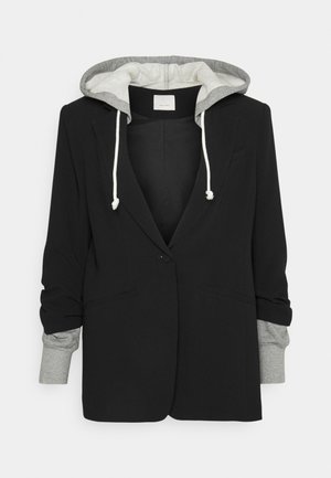 Cinq à Sept HOODED KHLOE  - Blazer - black/heather grey