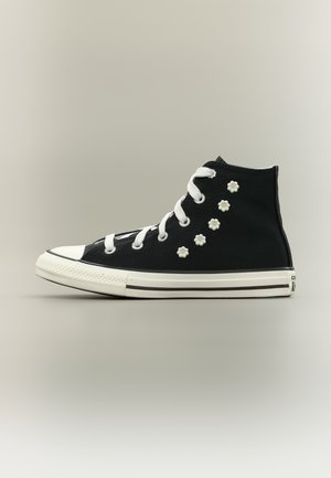 CHUCK TAYLOR ALL STAR UNISEX - Magas szárú sneakerek - black/vintage white