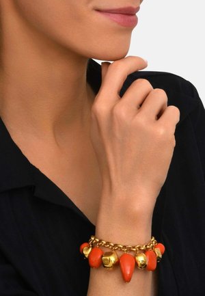 Satellite Paris, LOULOU - Bracelet - orange et or