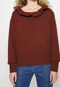 See by Chloé Stickad tröja - brown