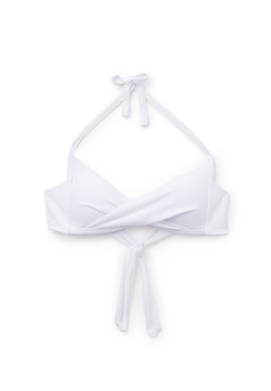 Calzedonia, PREMIUM FIT TRIANGLE - Bikinitop - white