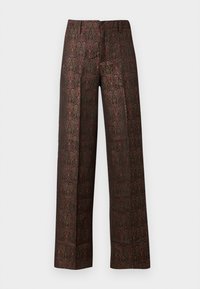 PANOL JAC PAISLEY - Παντελόνι - black