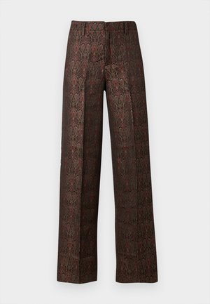 PANOL JAC PAISLEY - Nohavice - black