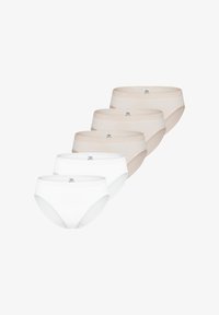 Sélectionné, beige/weiß