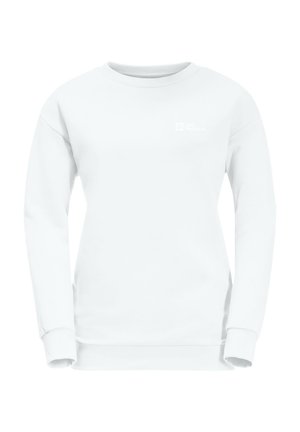 Jack Wolfskin, ESSENTIAL CREWNECK W - Sweatshirt - white rush