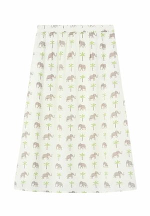 Compañía fantástica, FALDA ESTAMPADA - Falda acampanada - blanco