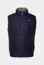 Penfield - Giubbotto smanicato uomo con dettaglio tartan - Taglia XL
