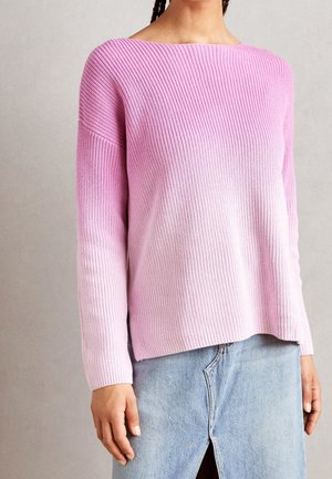 Stickad tröja - lilac