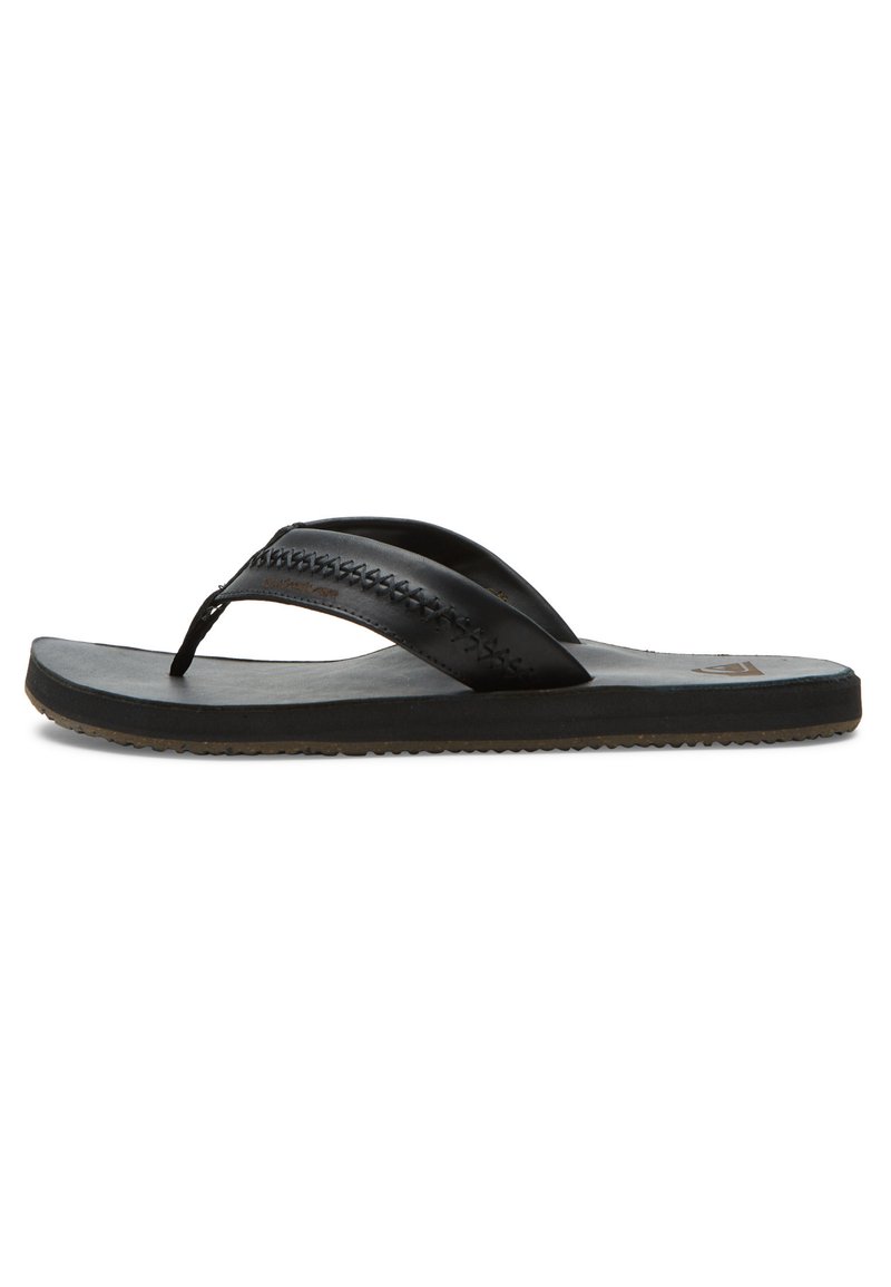 Quiksilver - CARVER - T-bar sandals - anthracite, Enlarge