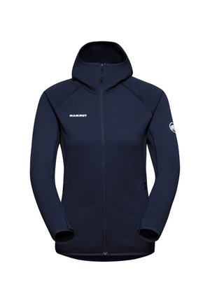 Mammut, ACONCAGUA ML HOODED JACKET WOMEN - Fleecejas - marine