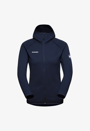 Mammut, ACONCAGUA ML HOODED JACKET WOMEN - Giacca in pile - marine