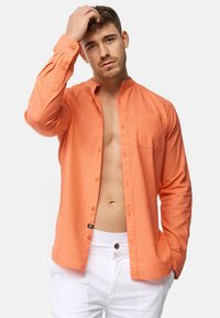INDICODE JEANS LANGARM INRAFFI - Overhemd - living coral