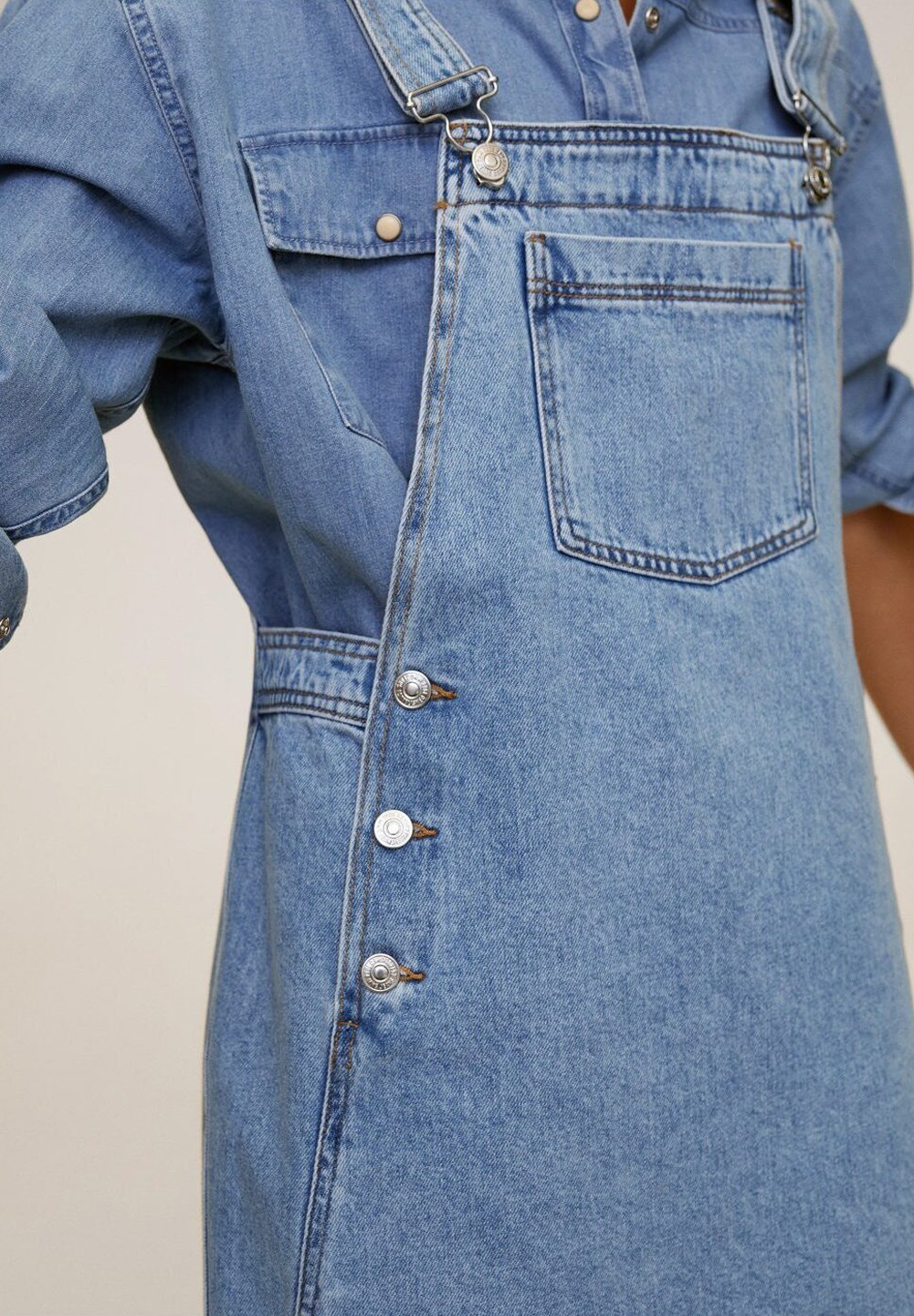 robe salopette mango