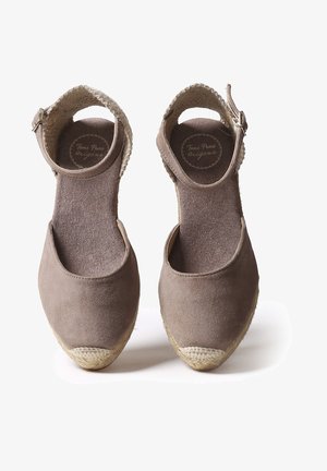 LLORET - Platform heels - taupe