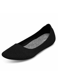 Allbirds TREE BREEZERS - faltbarer Ballerina - jet black
