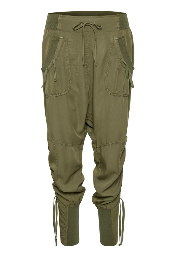 NANNA PANTS - Trousers - khaki3