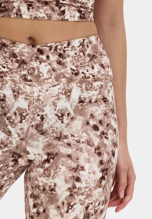 Marks & Spencer, GO BALANCE HIGH WAISTED YOGA LEGGINGS - Tights - cream mix