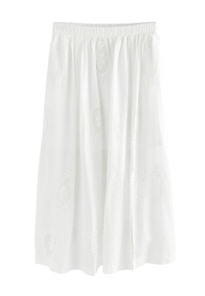 A-snit nederdel - white