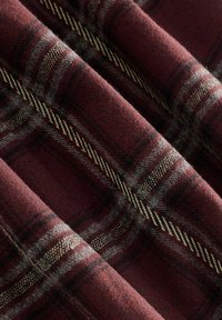 REGULAR FIT - CHECK KILT - Suknja A kroja - burgundy red