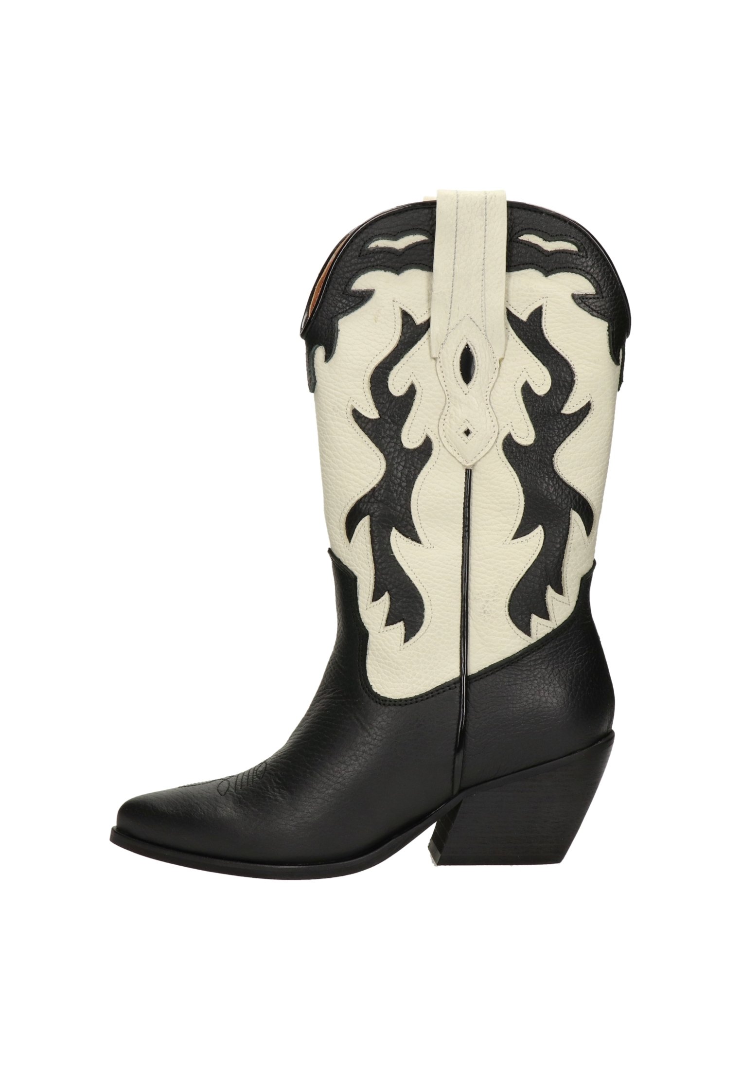 Nelson Cowboy/Biker boots - zwart/off-white - Zalando.de