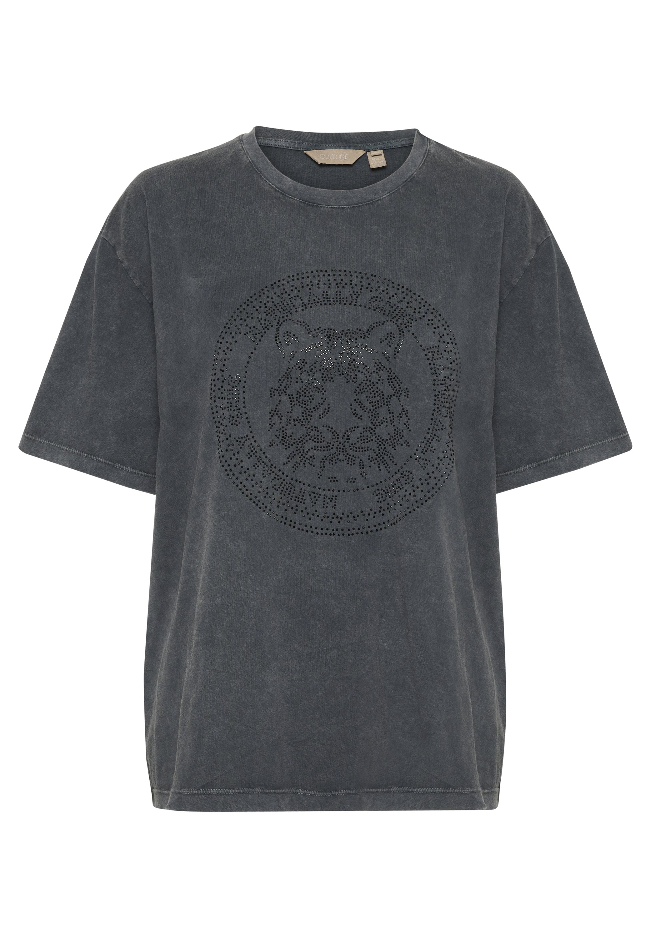 T-shirt Homme Modern Culture XL - Rayures Bleu Et Noir - Coton - Occasion Bon état