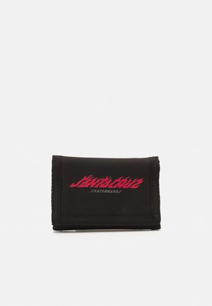 Santa Cruz FLAME STRIP WALLET UNISEX - Monedero - black