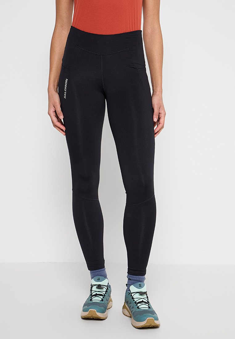 Salomon Tights zwart Salomon Tights zwart