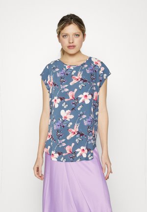 ONLY ONLNOVA LUX - Μπλούζα - vintage indigo