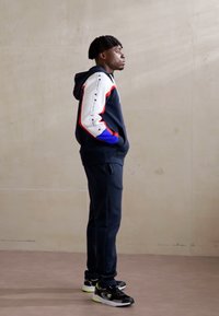 Champion RETRO SPORT FULL ZIP HOODIE TAPE - Sudadera con cremallera - navy/white/red