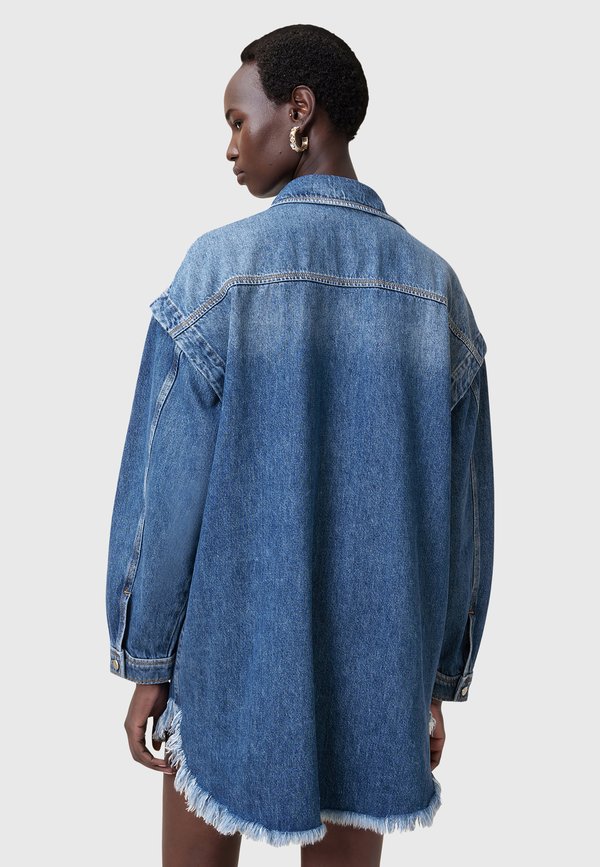 SNAP  - Denim dress - mid indigo4