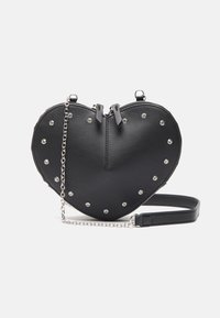 HEART - Borsa a tracolla - black