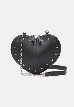 Even&Odd HEART - Borsa a tracolla - black