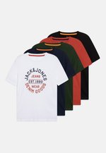 JACK & JONES Jjwork Tee SS Crew Neck T-Shirt Uomo JACK & JONES Jjwork Tee SS Crew Neck T-Shirt Uomo