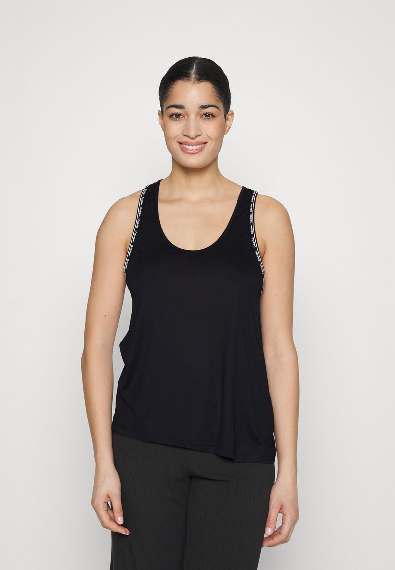 Calvin Klein Swimwear TANK Pyjama top black/black Zalando.co.uk