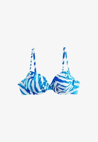 Unausgewählt, blue white zebra