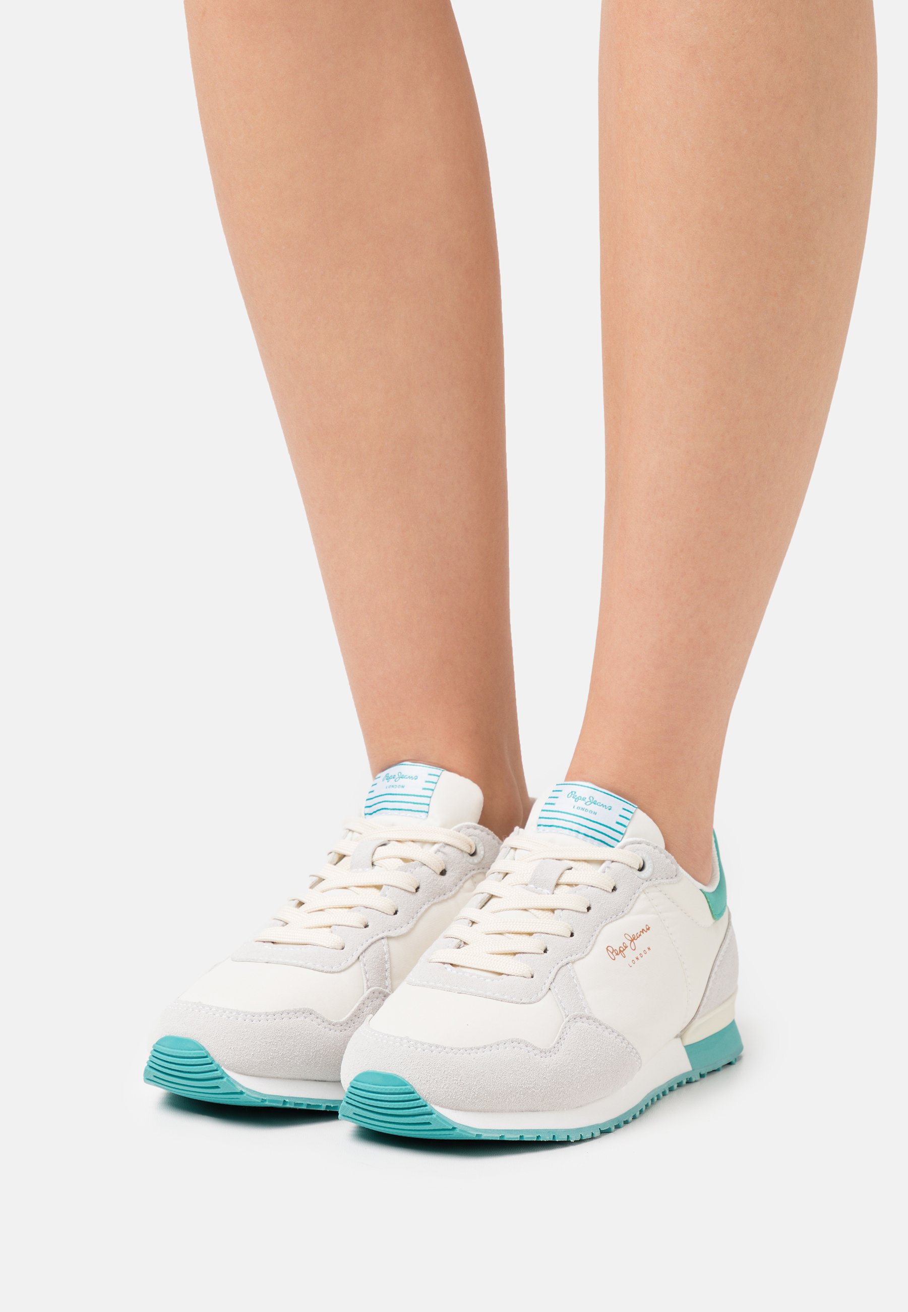 Pepe Jeans ARCHIE BLOCK - Trainers - white - Zalando.ie