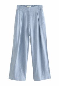 Next - ELASTIC BACK WIDE - Stoffhose - blue chambray Thumbnail-Bild 1