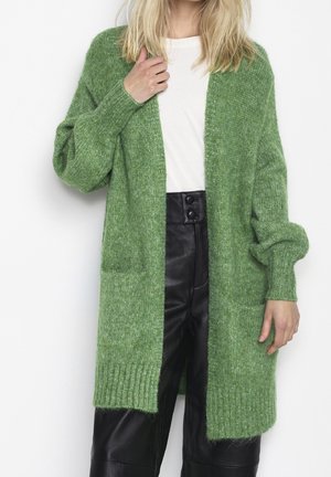 Kardigan - mottled green