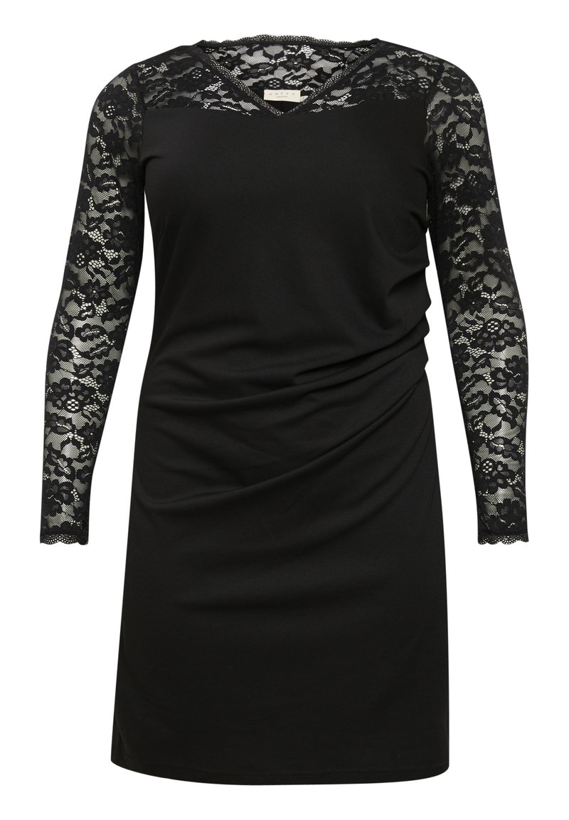 Kaffe Curve Cocktailjurk gemêleerd zwart