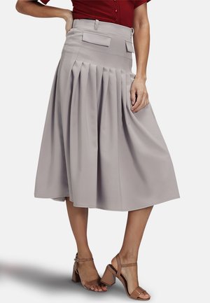 UTILITY STYLE - sukňa v tvare A - grey