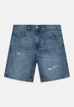 NKMSILAS - Pantaloni scurți din denim - medium blue denim