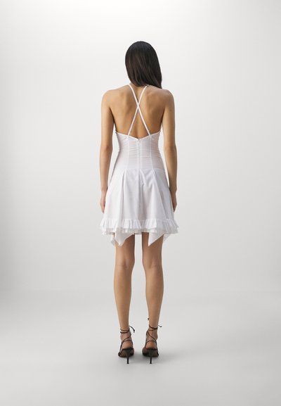 Ludovic de Saint Sernin ICE SKATING DRESS POPELINE - Cocktailkleid/festliches Kleid - white