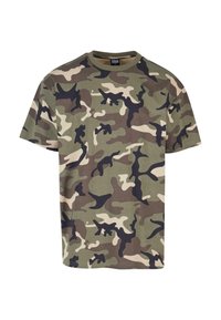 HEAVY CAMO - T-shirt print - wood camo aop